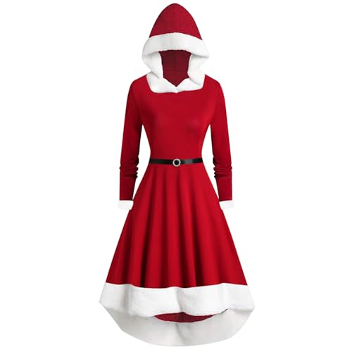 KOG Damen Weihnachtskleid Elegant Langarm Strandkleid Boho Kleid Frauen Blusenkleid Christmas Dresses Festlich Festival Meine Bestellungen Anzeigen Rot L KOG Damen Weihnachtskleid Elegant Langarm Strandkleid Boho Kleid Frauen Blusenkleid Christmas Dresses Festlich Festival Meine Bestellungen Anzeigen Rot L von KOG