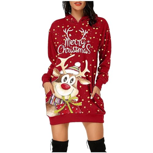 KOG Weihnachtskleid Damen Sexy Langarm Weihnachtskleider Damen Maxikleider Damen Blusenkleid Kleider Frauen Maxikleider Christmas Dresses Festlich Festival Meine Bestellungen Anzeigen Schwarz S KOG Weihnachtskleid Damen Sexy Langarm Weihnachtskleider Damen Maxikleider Damen Blusenkleid Kleider Frauen Maxikleider Christmas Dresses Festlich Festival Meine Bestellungen Anzeigen Schwarz S von KOG