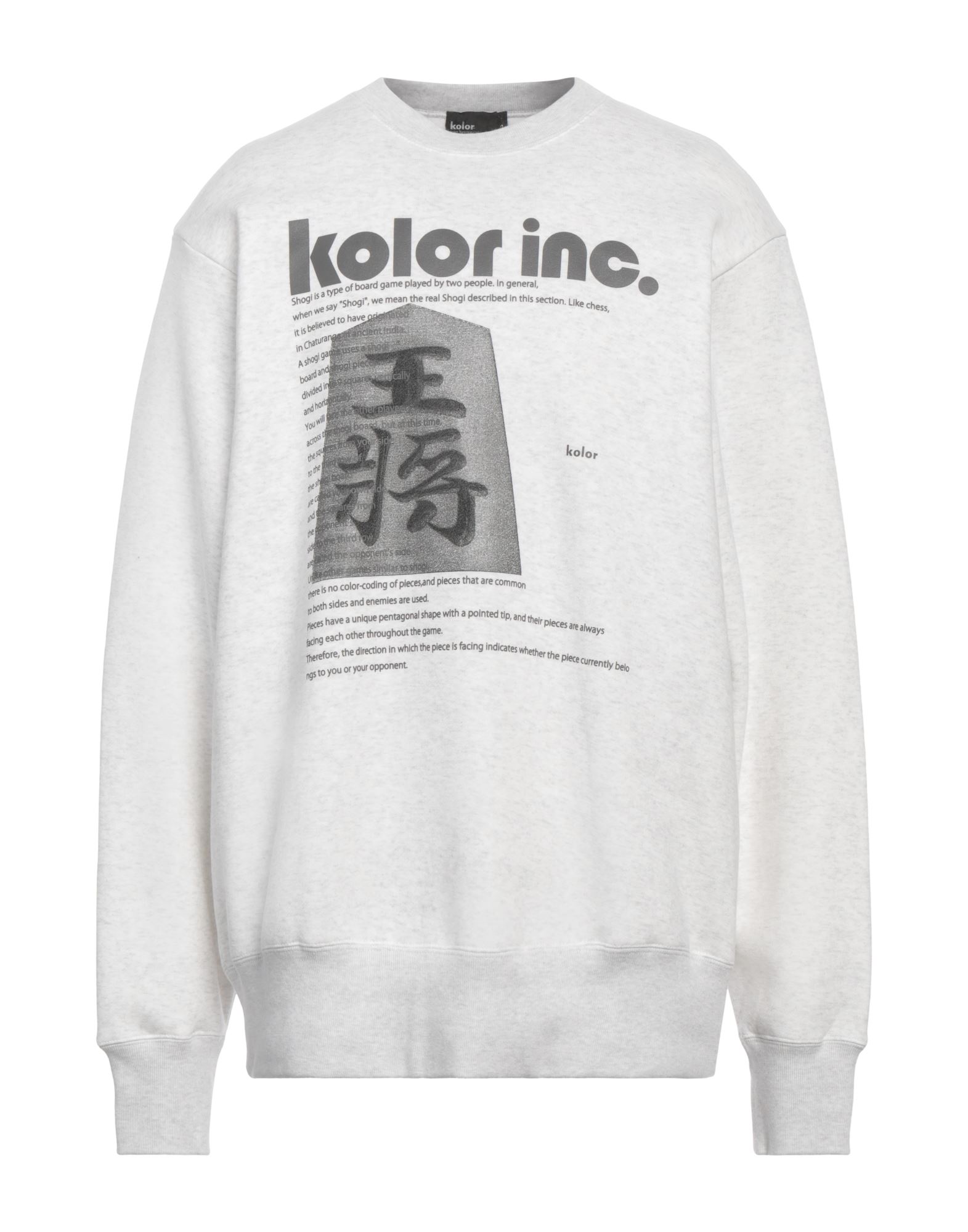 KOLOR Sweatshirt Herren Off white von KOLOR