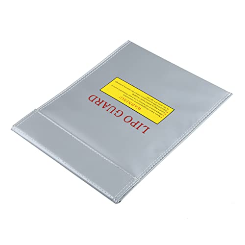 KOMBIUDA Lipo-Beutel Tasche Für Lipo-batterien Akku-Organizer-aufbewahrungskoffer Lipo Sicherheitstasche Akku-Aufbewahrungstasche Reise-Organizer-Taschen Reisen Sicherheitspaket Aufladen von KOMBIUDA