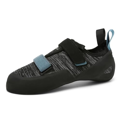 KONJACLY Kletterschuhe Für Männer Frauen Komfort Klettern Trainingsschuhe Anfänger Professionelles Bouldern Turnschuhe,Blau,43 EU von KONJACLY