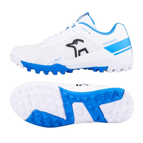 Kookaburra Jungen Kc 5.0 Gummisohle Cricketschuh, Weiß Royal von KOOKABURRA