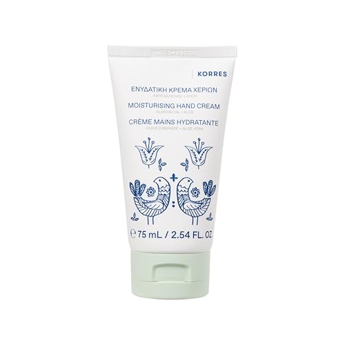 KORRES ALOE & ALMOND OIL Intensiv feuchtigkeitsspendende Handcreme mit Mandelöl, für geschmeidige Haut, silikon- und parabenfrei, 75 ml KORRES ALOE & ALMOND OIL Intensiv feuchtigkeitsspendende Handcreme mit Mandelöl, für geschmeidige Haut, silikon- und parabenfrei, 75 ml von KORRES