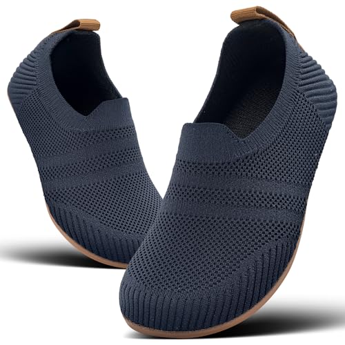 KOWAYI Hausschuhe Jungen Mädchen Rutschfest Pantoffeln Für Leicht Kinder Weiche Slippers Barfuß Unisex SHENLAN-23 von KOWAYI