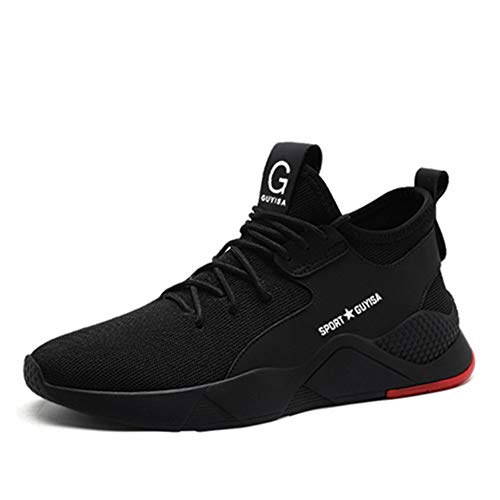 KTDYG Herren Damen Arbeitsschuhe S3 Sicherheitsschuhe Leicht Sportlich Schutzschuhe Stahlkappen Schuhe 35-48 von KTDYG