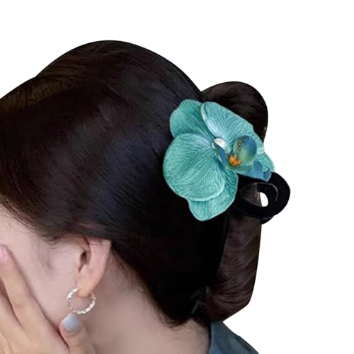 Haarklammer für Damen, künstliche Orchideen, Haarspange, Bananen-Clip, Haarklammer, Haarspangen, dekorative Haarspange, Blumen-Haarspange von KUAIYIJU