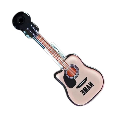 KUAIYIJU 2000er Gitarren-Haarnadel für Kinder, Subkulturen, Haarspange für Mädchen, SideBangs, EntenschnabelClip, Studenten-Haarschmuck von KUAIYIJU