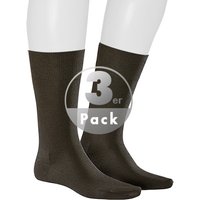 KUNERT Men Herren Socken braun Mikrofaser unifarben von KUNERT Men