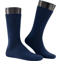 KUNERT Men Herren Socken blau Mikrofaser unifarben von KUNERT Men