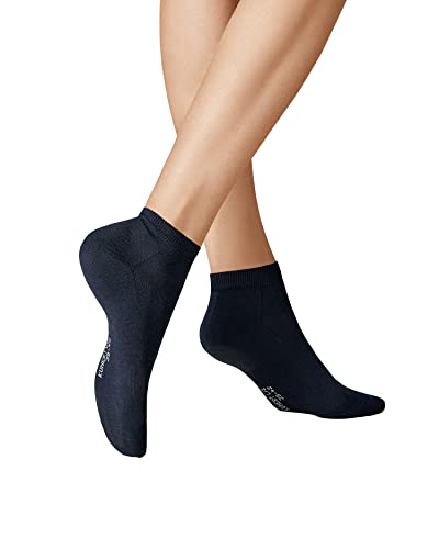 KUNERT Damen Sneaker Socken Liz antirutsch Marine 0360 35/38 von KUNERT