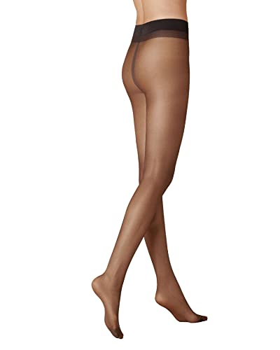 KUNERT Damen Strumpfhose Mystique 20 transparent 20 DEN Espresso 4800 38/40 von KUNERT