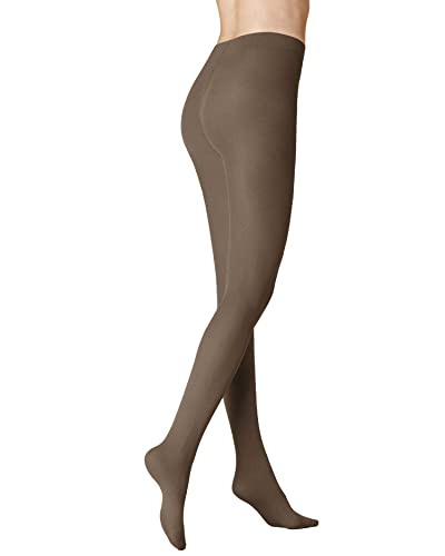 KUNERT Damen Strumpfhose Velvet 40 semi-blickdicht matt-schimmernd 40 DEN Deep-taupe 6770 42/44 von KUNERT