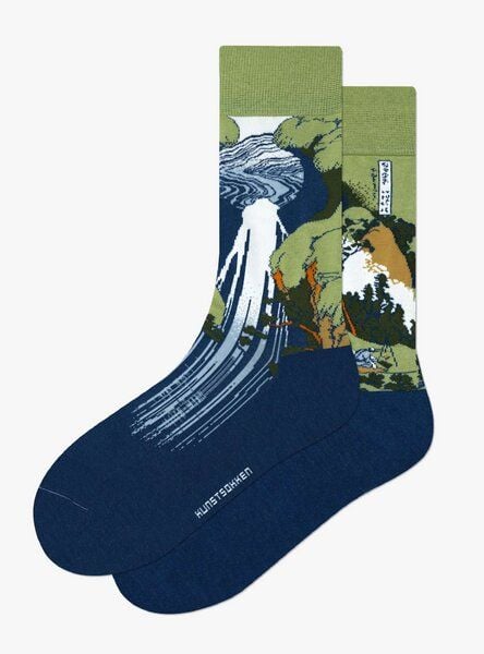 KUNSTSOKKEN Kunst Socken - Nahtlose Bunte Socken aus Bio-Baumwolle Mix - Witzige Socken Lustige Socken Verrückte Socken KUNSTSOKKEN Kunst Socken - Nahtlose Bunte Socken aus Bio-Baumwolle Mix - Witzige Socken Lustige Socken Verrückte Socken von KUNSTSOKKEN