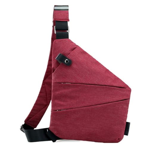 Wander Plus Anti-Diebstahl-Reisetasche, Wander Plus Anti-Diebstahl-Tasche, Crossbody-Tasche, Sport-Hüfttasche, schlanke Schultertasche, sichere Hüfttasche für aktive Reisende und den täglichen von KWJNH