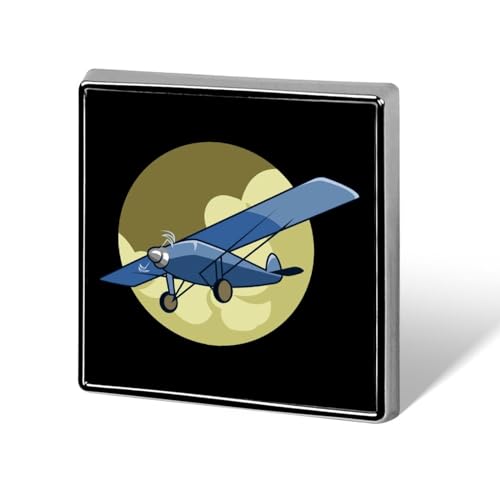 Classic Airplane Brooch Pins for Women Men Square Collar Lapel Pins Coat Jacket Accessories Classic Airplane Brooch Pins for Women Men Square Collar Lapel Pins Coat Jacket Accessories von KWQDOZF