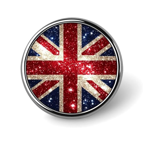 England Shining UK Flag Print Brooch Pins for Women Men Cute Badge Lapel Pins for Backpack Dress Accessories England Shining UK Flag Print Brooch Pins for Women Men Cute Badge Lapel Pins for Backpack Dress Accessories von KWQDOZF