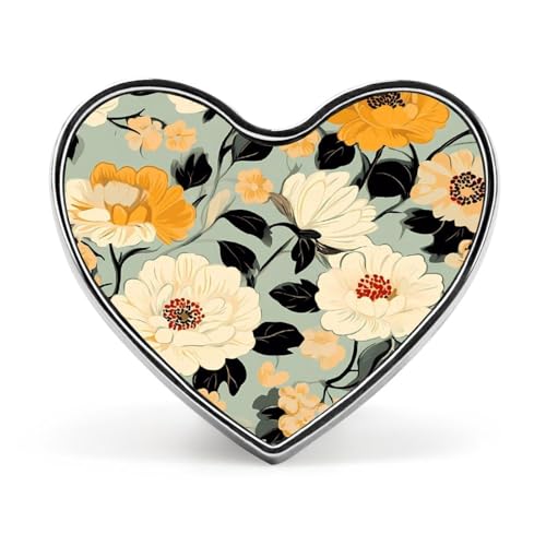 Krawattennadeln im Vintage-Stil mit Blumen- und Herzmotiv, lustige Brosche, Anstecknadel, Knopf, Abzeichen, Hut, Kleidung, Zubehör für Männer und Frauen Krawattennadeln im Vintage-Stil mit Blumen- und Herzmotiv, lustige Brosche, Anstecknadel, Knopf, Abzeichen, Hut, Kleidung, Zubehör für Männer und Frauen von KWQDOZF