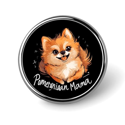 Pomeranian Mama Brooch Pins for Women Men Cute Badge Lapel Pins for Backpack Dress Accessories Pomeranian Mama Brooch Pins for Women Men Cute Badge Lapel Pins for Backpack Dress Accessories von KWQDOZF