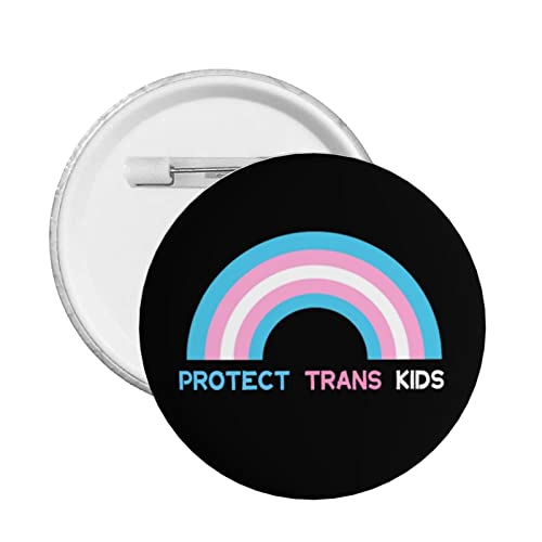 Protect Trans Kids Transgender Pride Month Pins, runde Brosche, Button, Abzeichen, Aufkleber, Schild, Metall-Anstecker, Dekor für Kleidung, Rucksäcke, Hüte Protect Trans Kids Transgender Pride Month Pins, runde Brosche, Button, Abzeichen, Aufkleber, Schild, Metall-Anstecker, Dekor für Kleidung, Rucksäcke, Hüte von KWQDOZF