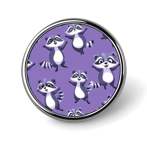 Raccoon Brooch Pins for Women Men Cute Badge Lapel Pins for Backpack Dress Accessories Raccoon Brooch Pins for Women Men Cute Badge Lapel Pins for Backpack Dress Accessories von KWQDOZF