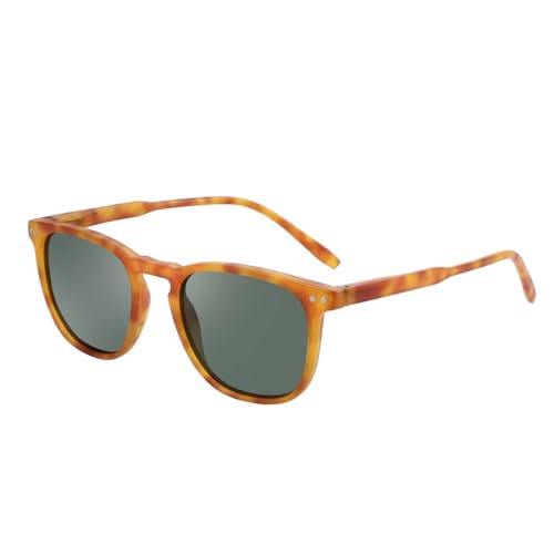 KXQYIKYI Polarisierte Sonnenbrille für Damen und Herren, Vintage-Rahmen, UV-Schutz, Schattierungen, Autofahren KXQYIKYI Polarisierte Sonnenbrille für Damen und Herren, Vintage-Rahmen, UV-Schutz, Schattierungen, Autofahren von KXQYIKYI