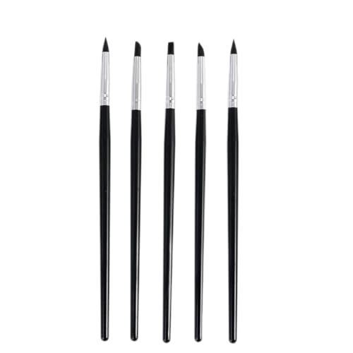 Nagelkunst Pen 5pcs Nagelkunst Pinsel Silikon Nagel Skulptur Stift DIY Nagellack Pinsel für Nagelkunstwerkzeuge Doting Salon Werkzeug Nagelkunst Pen 5pcs Nagelkunst Pinsel Silikon Nagel Skulptur Stift DIY Nagellack Pinsel für Nagelkunstwerkzeuge Doting Salon Werkzeug von KYEQATY
