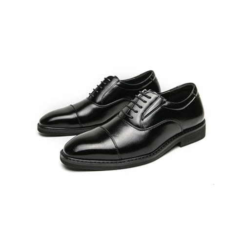 KYOESCAI Herren Anzugschuhe Schnürhalbschuhe Klassischer Business Oxford Hochzeit Derby Schuhe Schnürschuh,Schwarz,39 EU KYOESCAI Herren Anzugschuhe Schnürhalbschuhe Klassischer Business Oxford Hochzeit Derby Schuhe Schnürschuh,Schwarz,39 EU von KYOESCAI