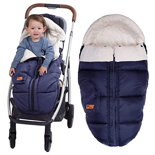 KZ Dotnz Universeller Fußsack für Kinderwagen mit verstellbaren seitlichen Reißverschlüssen in der Mitte und an der Unterseite, Wickeltuch mit weicher Kapuze, wasserdicht, warm, Outdoor-Spaziergänge KZ Dotnz Universeller Fußsack für Kinderwagen mit verstellbaren seitlichen Reißverschlüssen in der Mitte und an der Unterseite, Wickeltuch mit weicher Kapuze, wasserdicht, warm, Outdoor-Spaziergänge von KZ Dotnz