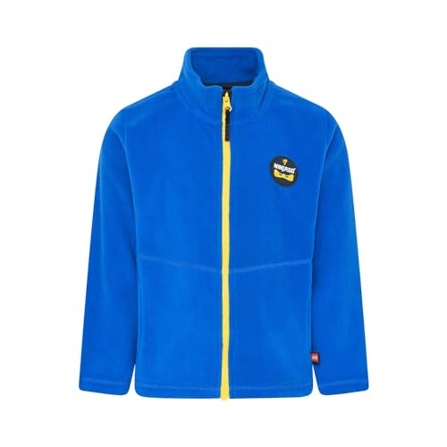 Kabooki Jungen LWSAKSO 601-FLEECE Jacket Fleece, Blue, 146 cm von Kabooki