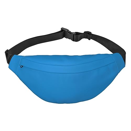 Einfarbig, goldfarben, geeignet für Sport, Laufen, Reisen, Outdoor-Bodypacks, Unisex, für Herren und Damen, Einfarbig, Blau, Einheitsgröße, Fahrradrucksack von KadUe