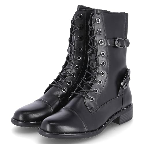 Kaerlek Damen Schnürstiefeletten - ROXANA 45 - Schwarz - Größe 41 von Kaerlek