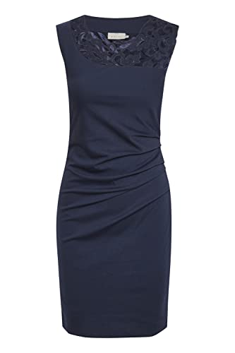 KAFFE Kleid India Damen Kleid Cocktailkleild Ärmellos Elegant Spitze Knielang Spitzenkleid Midnight Marine XL KAFFE Kleid India Damen Kleid Cocktailkleild Ärmellos Elegant Spitze Knielang Spitzenkleid Midnight Marine XL von KAFFE
