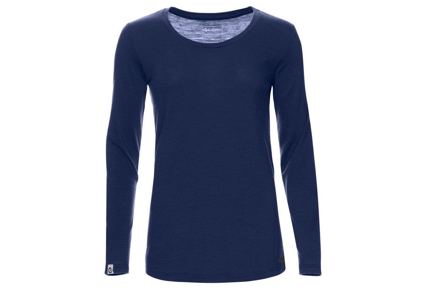 Kaipara - Merino Sportswear Langarmshirt Merino Longsleeve Damen weiter Rundhals Regular 150 (1-tlg) aus reiner Merinowolle Made in Germany von Kaipara - Merino Sportswear