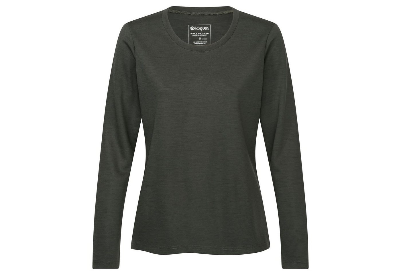 Kaipara - Merino Sportswear Langarmshirt URBAN Merino Longsleeve Damen Regular 270g warm (1-tlg) aus reiner Merinowolle Made in Germany von Kaipara - Merino Sportswear