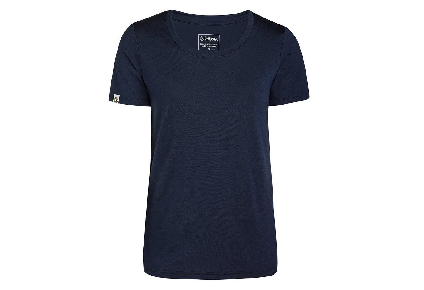 Kaipara - Merino Sportswear Rundhalsshirt Merino Shirt Damen Kurzarm Regularfit 200 (1-tlg) aus reiner Merinowolle Made in Germany von Kaipara - Merino Sportswear