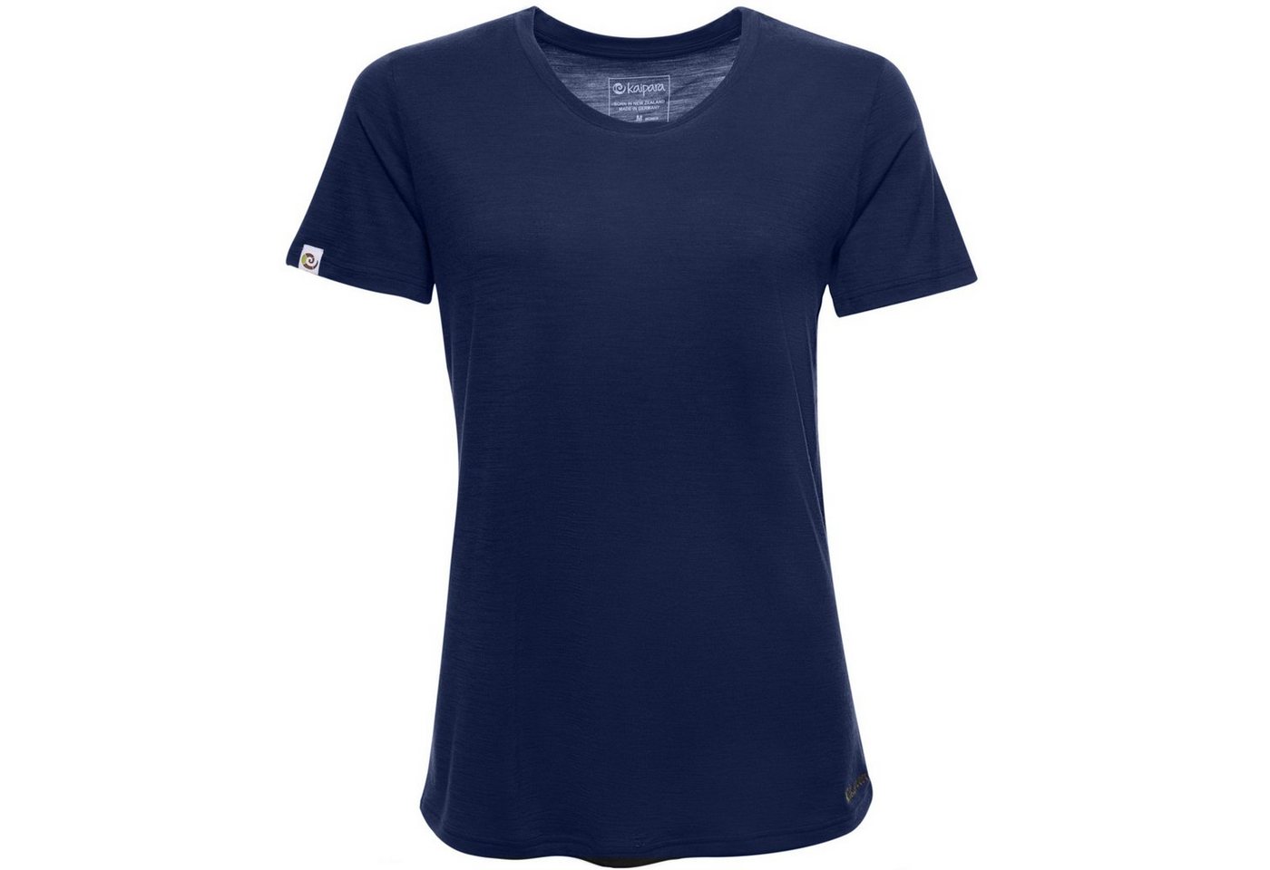 Kaipara - Merino Sportswear Rundhalsshirt Merino Shirt Damen Kurzarm Regularfit 200 (1-tlg) aus reiner Merinowolle Made in Germany von Kaipara - Merino Sportswear