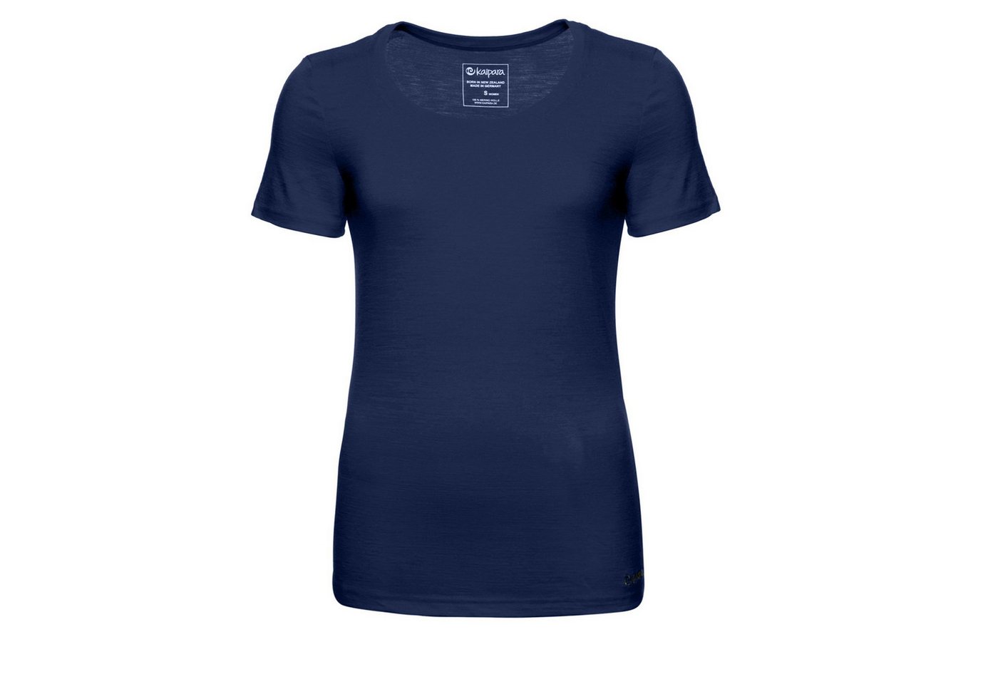 Kaipara - Merino Sportswear Rundhalsshirt Merino Shirt Damen Kurzarm Slimfit 150 (1-tlg) aus reiner Merinowolle Made in Germany von Kaipara - Merino Sportswear