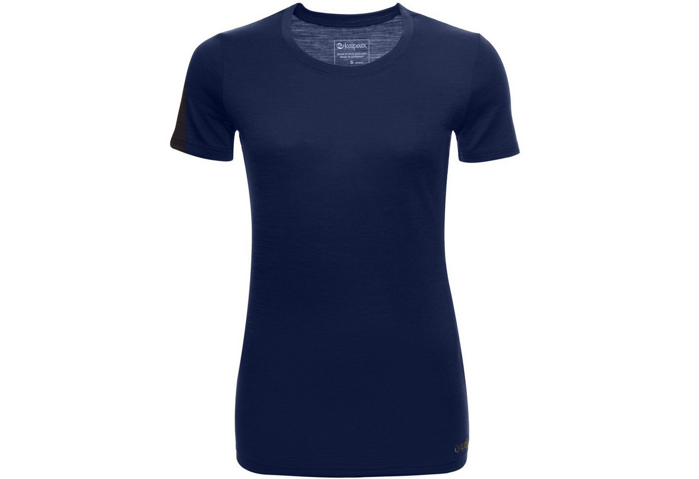 Kaipara - Merino Sportswear Rundhalsshirt Merino Shirt Damen Kurzarm Slimfit 200 (1-tlg) aus reiner Merinowolle Made in Germany von Kaipara - Merino Sportswear