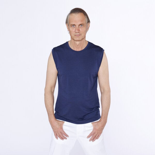 Kaipara - Merino Sportswear URBAN Merino Tank Top Herren Regular 150 von Kaipara - Merino Sportswear