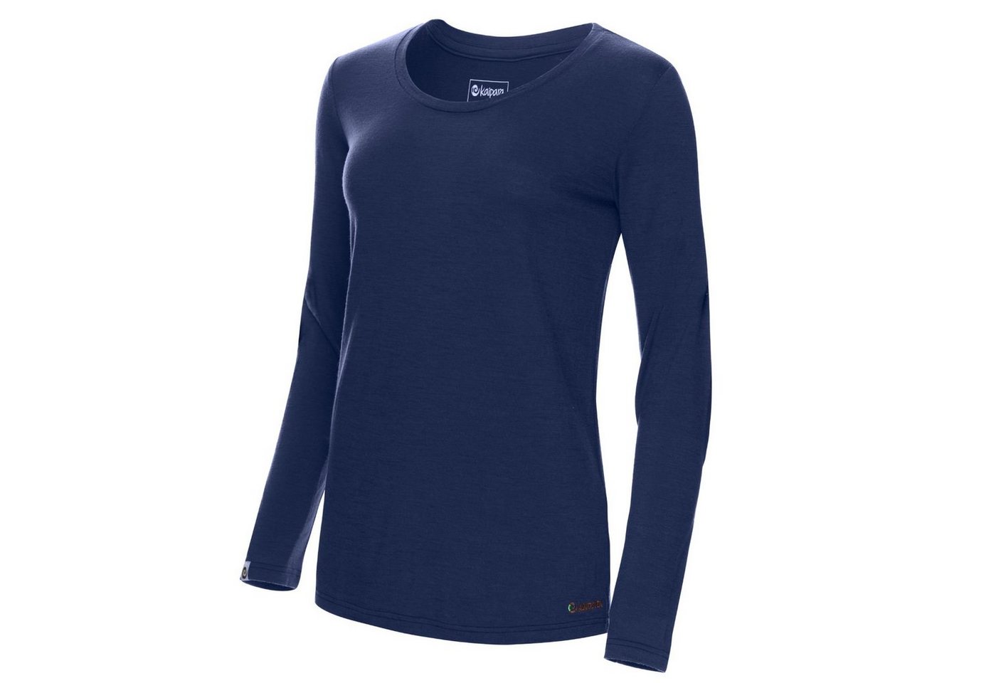 Kaipara - Merino Sportswear Unterhemd Merino Damen-Unterhemd weiter Rundhals Regular 150g light (1-St) aus reiner Merinowolle Made in Germany von Kaipara - Merino Sportswear