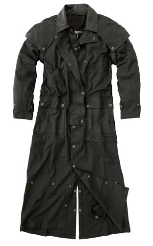 Abnehmbare Ölzeug Kapuze passend für Jacken & Mäntel in schwarz und braun von KAKADU