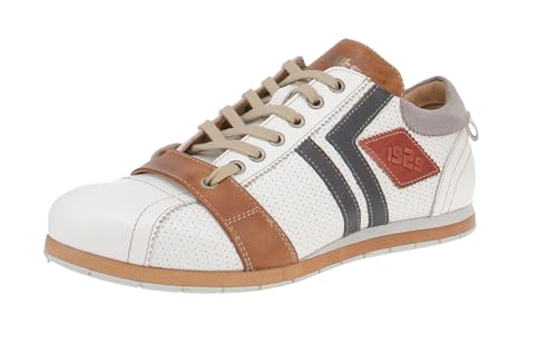 Kamo-Gutsu TIFO-030 - Herren Schuhe Freizeitschuhe - Bianco, Größe:45 EU von Kamo-Gutsu