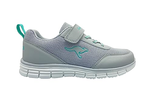 KangaROOS Damen K-FK Jack EV Sneaker, Vapor Grey/Ocean, 37 EU von KangaROOS