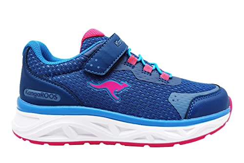 KangaROOS Damen K-OK Ionis EV Sneaker, Midnight Blue/Daisy pink, 38 EU von KangaROOS