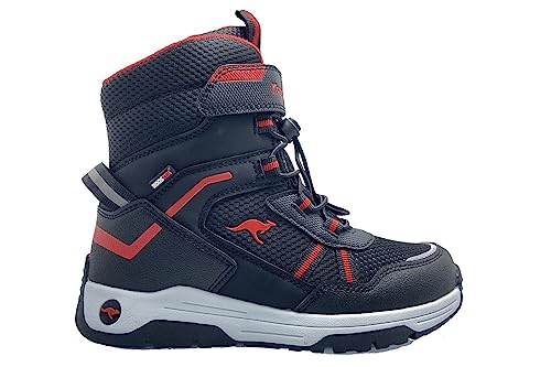 KangaROOS Herren K-Leno Beko RTX Schneestiefel, Jet Black/Fiery red, 36 EU KangaROOS Herren K-Leno Beko RTX Schneestiefel, Jet Black/Fiery red, 36 EU von KangaROOS
