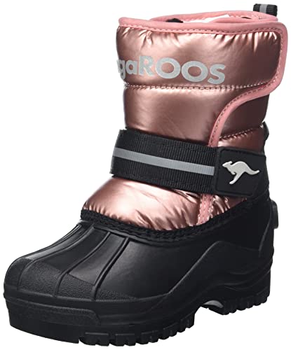 KangaROOS Jungen Mädchen K-Shell II Stiefel, Dusty Rose/metallic, 28 EU von KangaROOS