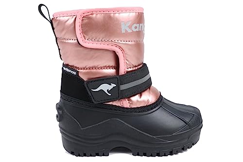 KangaROOS Jungen Mädchen K-Shell II Stiefel, Dusty Rose/metallic, 29 EU von KangaROOS