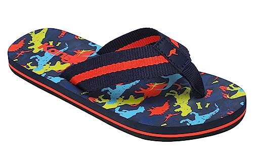 KangaROOS Unisex K-BK Bay Sandale, dk Navy/Multi Dino, 37 EU von KangaROOS