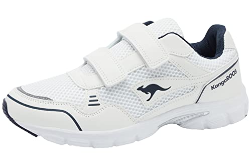 KangaROOS Unisex K-RH Chapel V Sneaker, White/dk Navy, 38 EU von KangaROOS