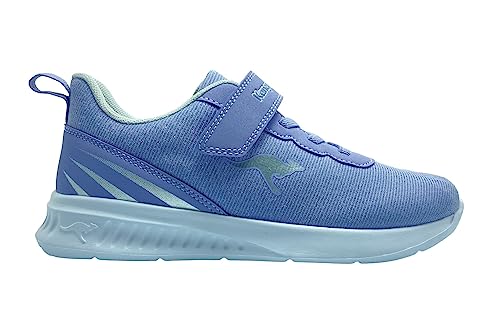 KangaROOS Unisex Kl-Glow Ev Sneaker, Lavendin Silver, 35 EU von KangaROOS